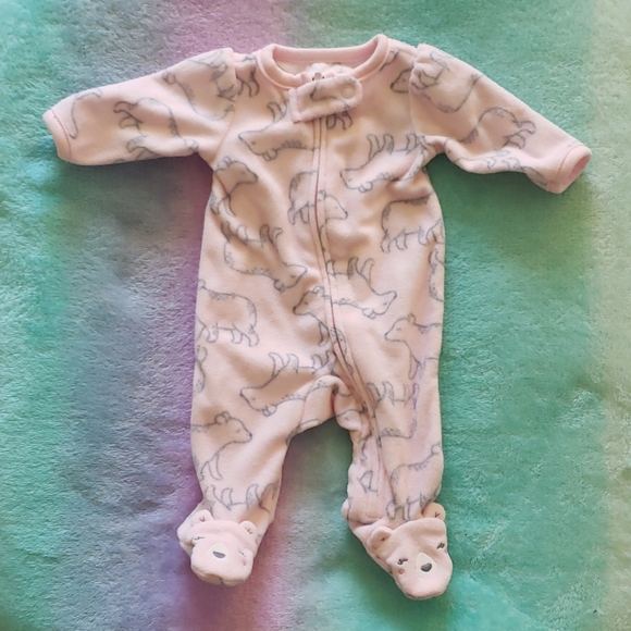 4 girls preemie sleepers - Picture 3 of 4